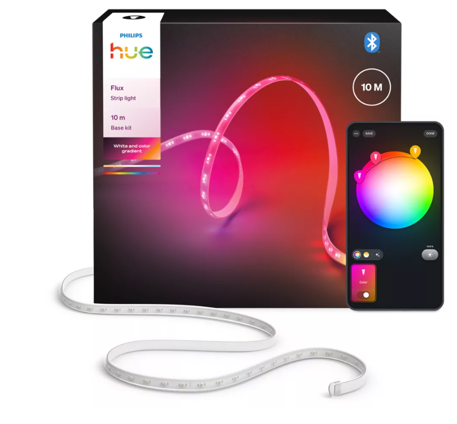 Striscia LED Smart 10 Metri Philips Hue Flux RGBWWIC White and Color Ambiance - 308821500  01
