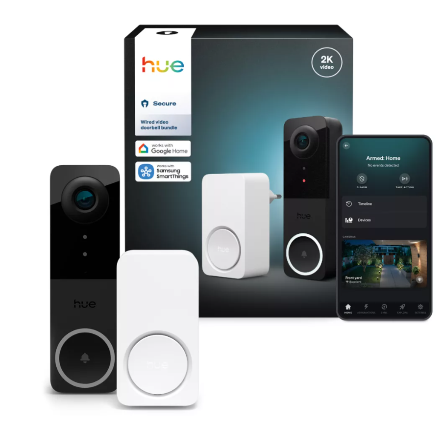  Kit Campanello Video Smart Philips Hue Bundle Video Doorbell - 36158400 03