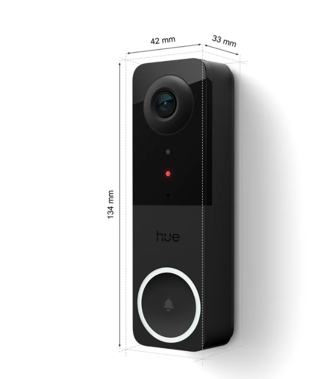 Philips Hue Video Doorbell / Telecamera da Porta Smart u2013  34220000 03
