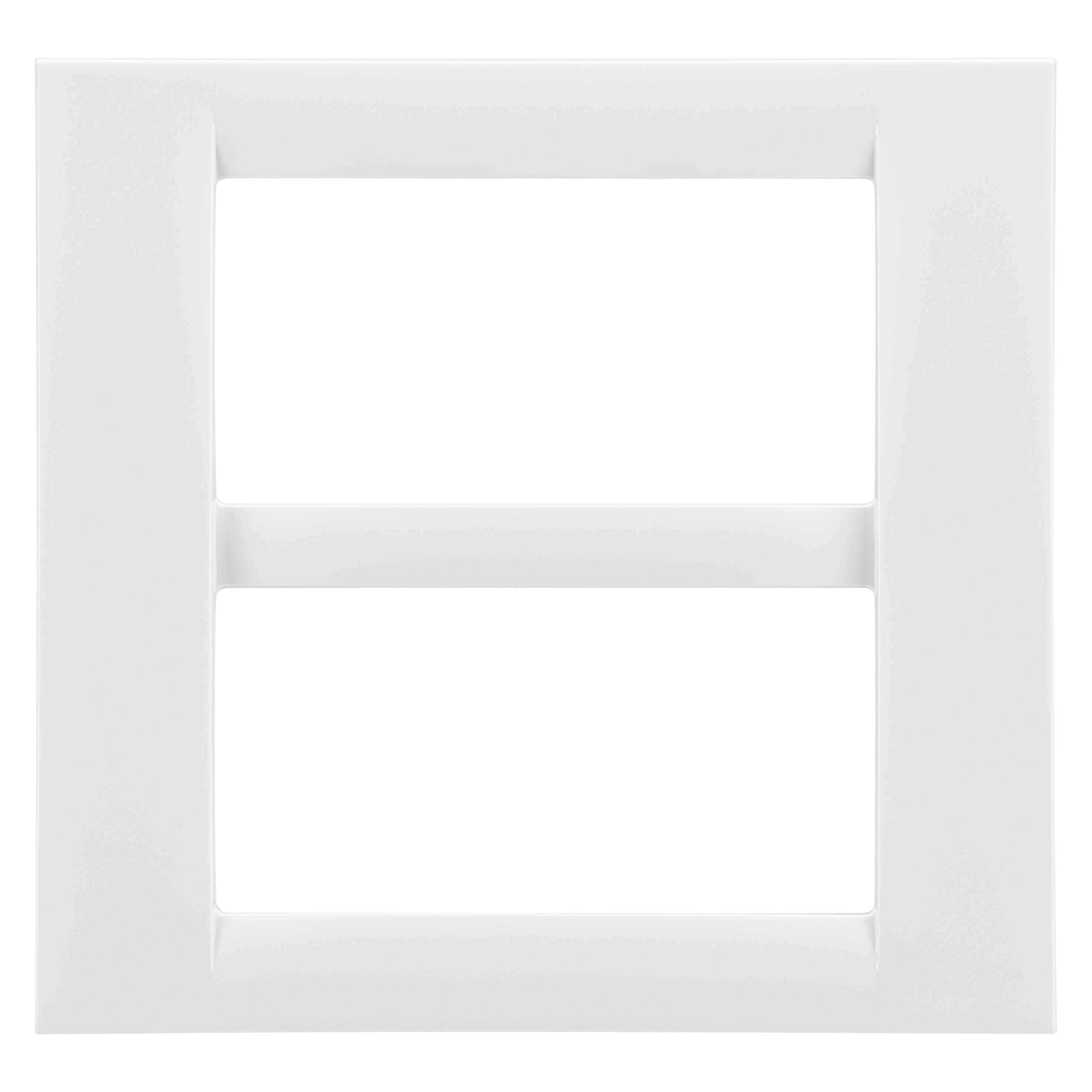 Placca Gewiss Virna 8 Moduli Bianco Nuvola System - GW22107 01