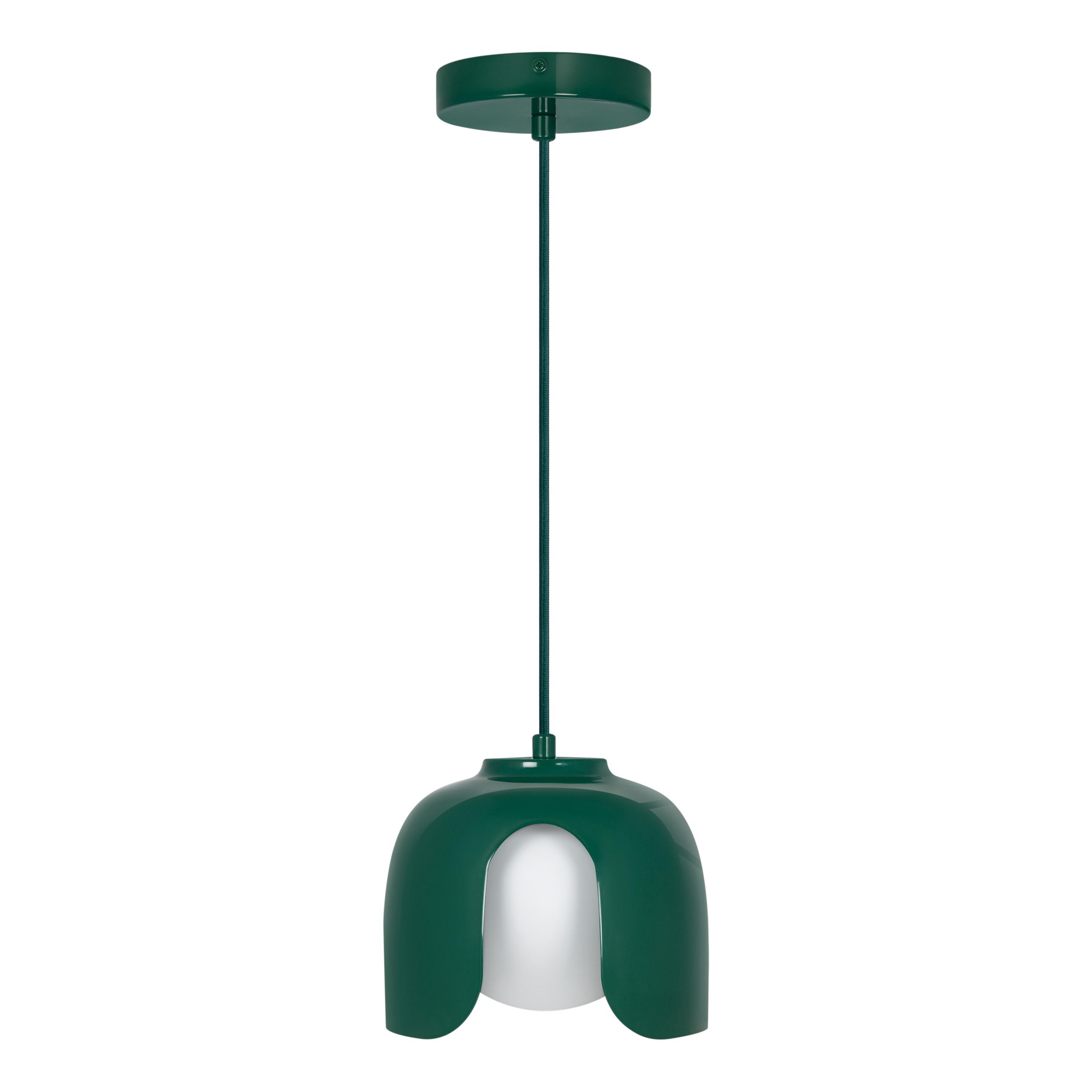 lampada sospensione verde ledvance design moderno metallo vetro