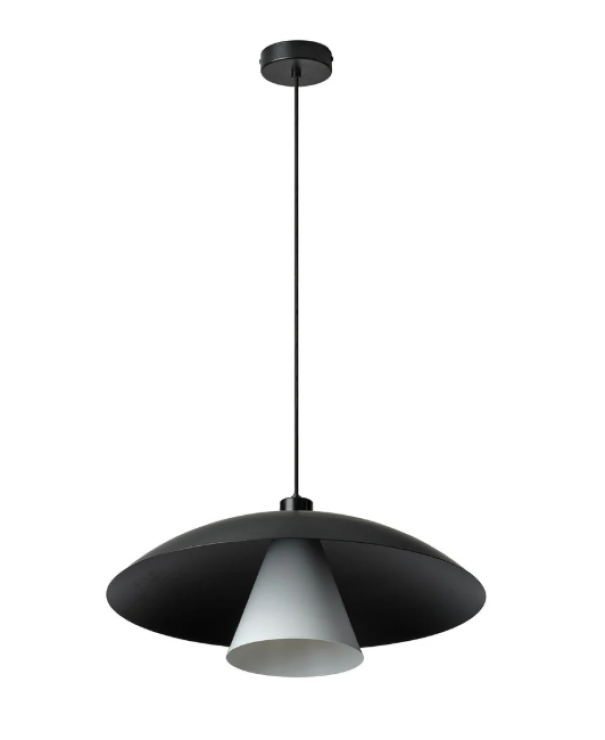 lampada a sospensione moderna LEDVANCE volo fungo E27 design nero bianco decorativo
