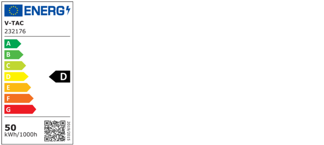 Proiettore LED V-TAC 50W luce fredda 6500K per illuminazione esterna