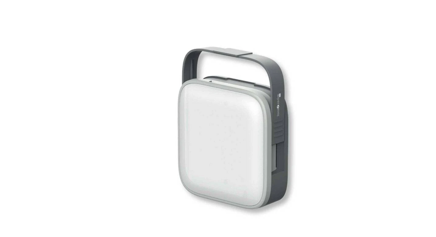 lampada di emergenza led portatile ricaricabile cfg autonomia 6 ore 500 lumen con manico a scomparsa