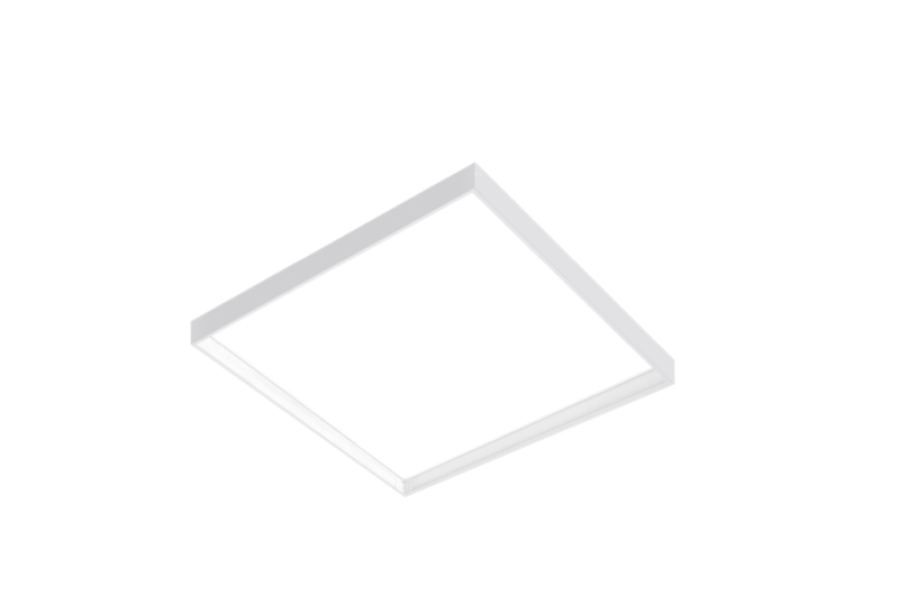 Kit staffe plafone per pannelli LED dimensioni 60x60 cm Century colore bianco RAL 9003