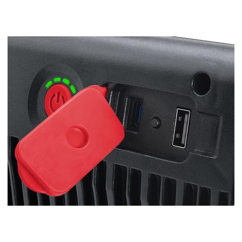 proiettore led ricaricabile century 70w 7000 lumen struttura portatile