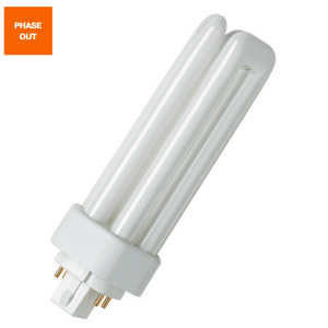 Lampada fluorescente compatta gx24q 18w 4000k  dte18840