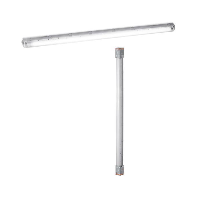 plafoniera stagna led ip65 150 cm con tubo led incluso