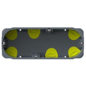 Scatola da incasso cartongesso 6 moduli per serie civili pb506nn