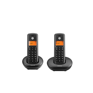 Telefono cordless doppio display retroilluminato  motoe202b uso domestico ufficio