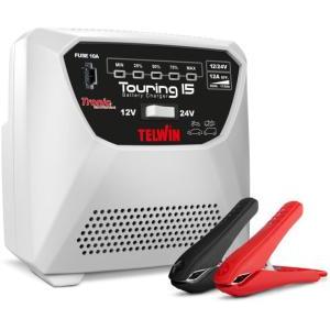 Caricabatteria automatico 12v 24v per auto e moto  807852 touring 15