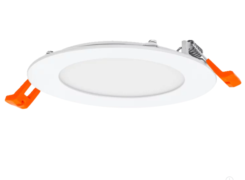 downlight smart led da incasso tondo bianco 120mm ledvance profilo ultrasottile moderno per soffitto interni
