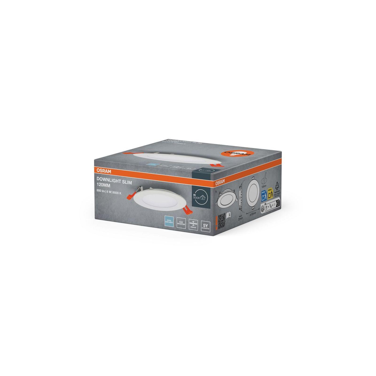 confezione downlight led slim 120mm LEDVANCE bianco driver integrato luce fredda