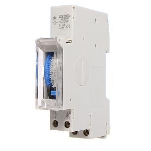 Interruttore orario giornaliero din 1 modulo  or27612