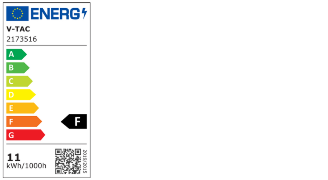 lampadina led goccia luce fredda attacco e27 v tac vista frontale