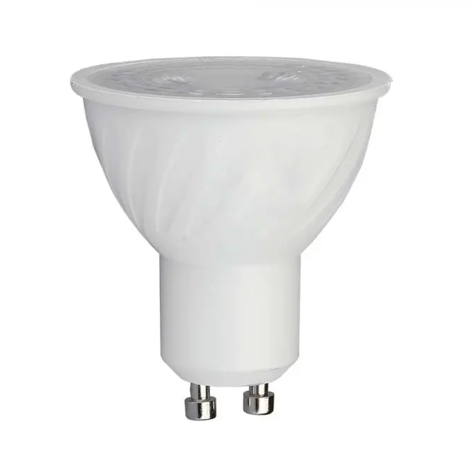 Lampadina spot LED GU10 6W V-TAC bianca attacco GU10
