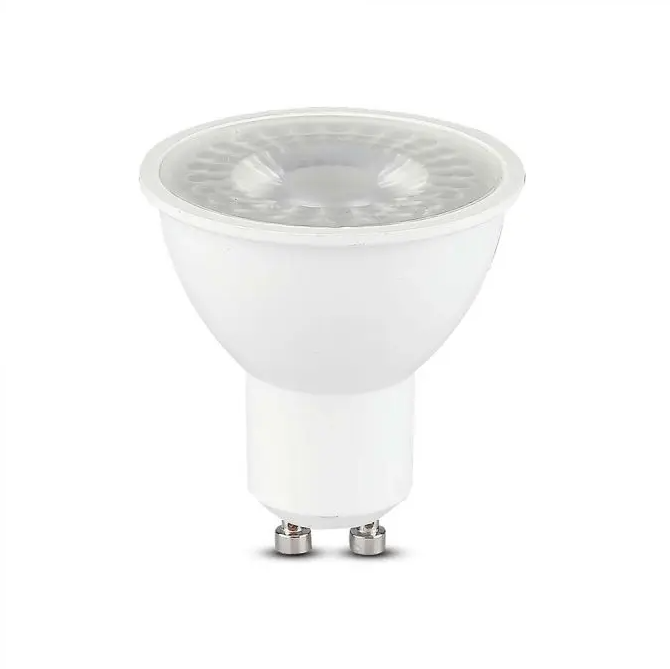Confezione spot LED GU10 V Tac 7.5W luce naturale 4000K fascio 38 gradi