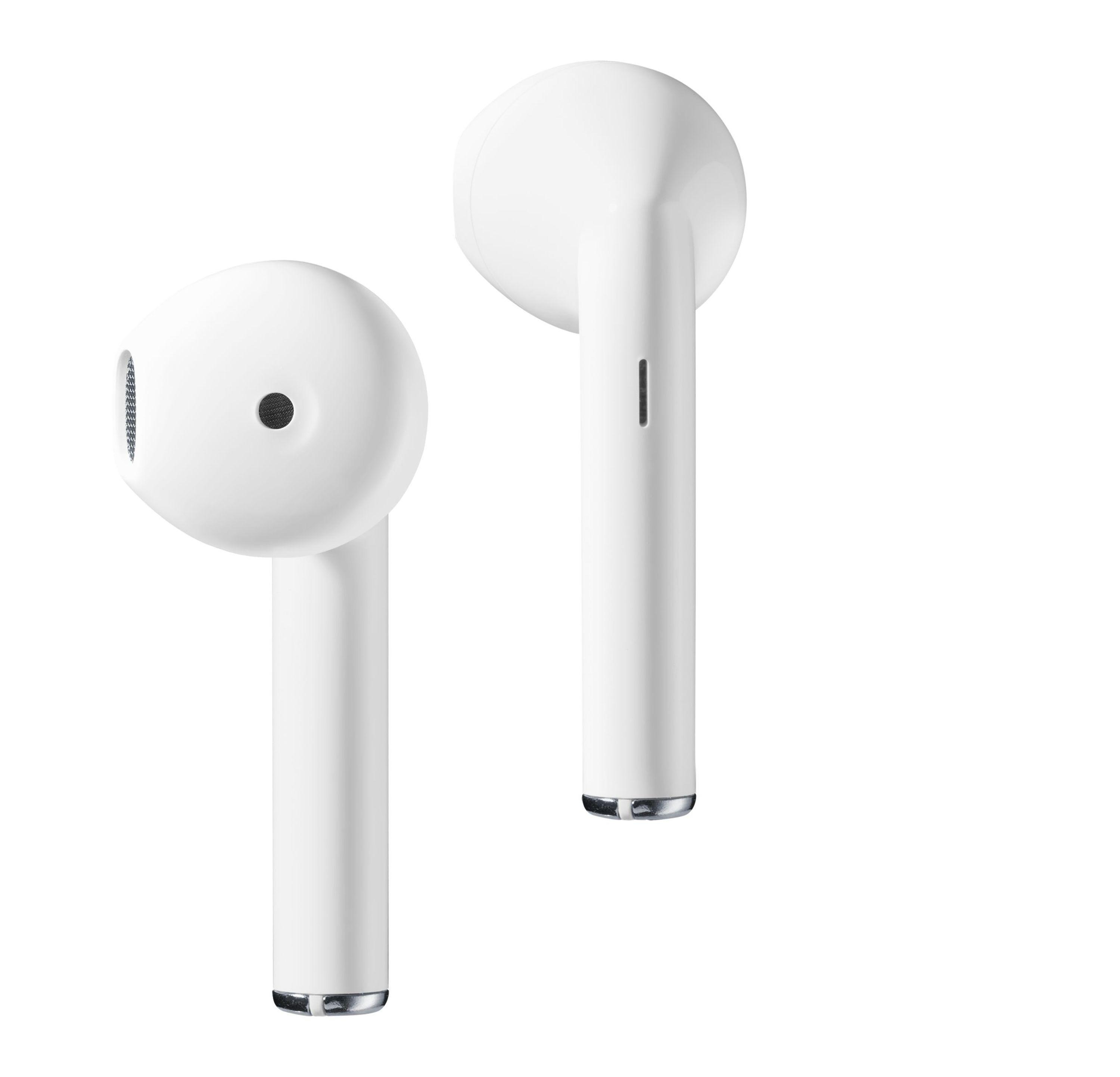 auricolari bluetooth tws lite bianchi design compatto universale