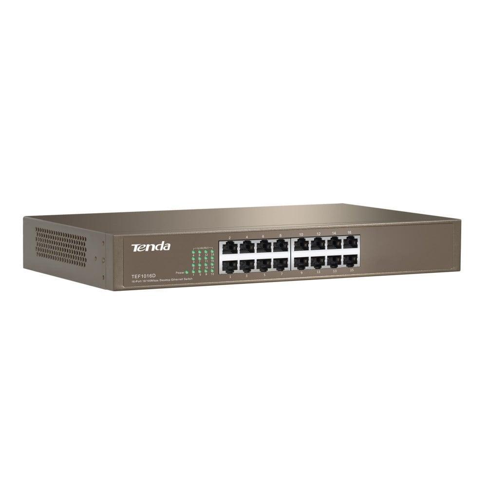 switch ethernet 16 porte life365 italy case metallico vista laterale per reti professionali aziendali