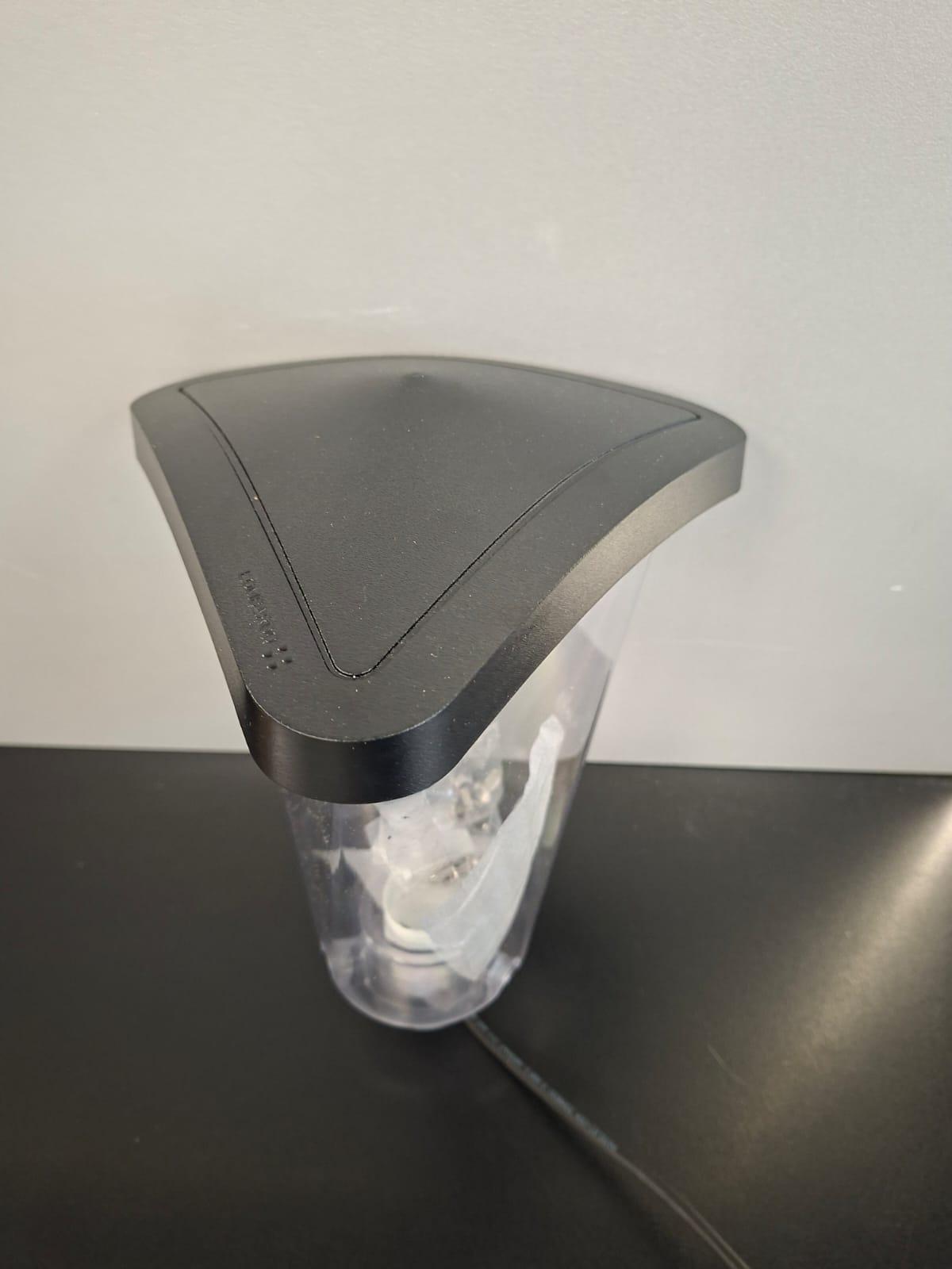 Testa palo Green Lombardo LB12622-diffusore trasparente-E27 IP66 04