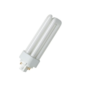 Lampada fluorescente compatta 26w attacco gx24q3  dte26830 luce calda