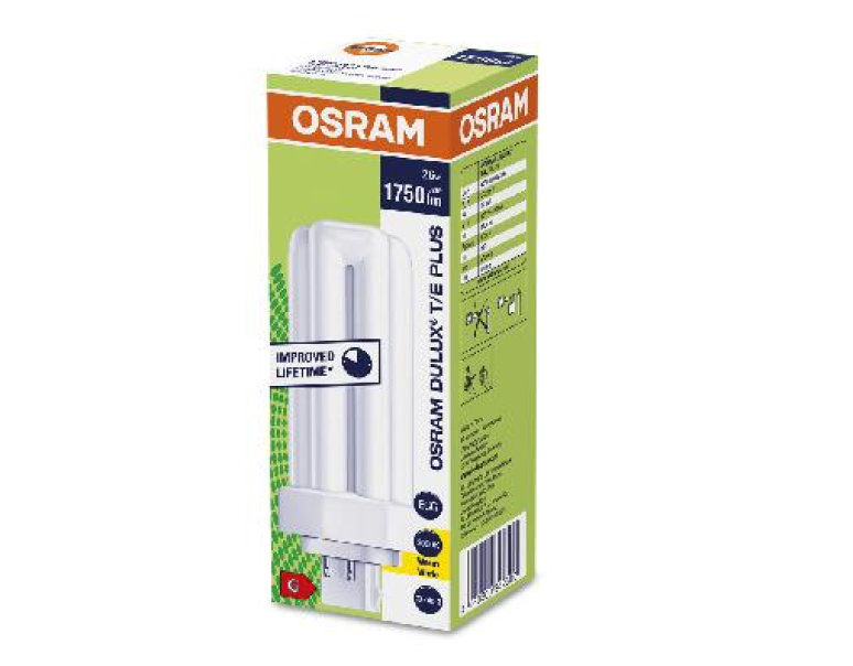 confezione originale osram ledvance lampada dulux te plus 26w gx24q3