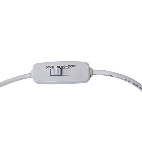 dettaglio selettore temperatura colore faretto led incasso ultraslim 3000k 4000k 6500k