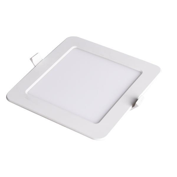 retro pannello led slim quadrato 6w da incasso per illuminazione a soffitto moderno