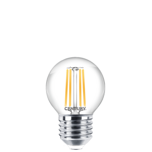 Lampadina led filamento sfera  incanto 6.5w luce calda 2700k attacco e27 - inh1g-072727