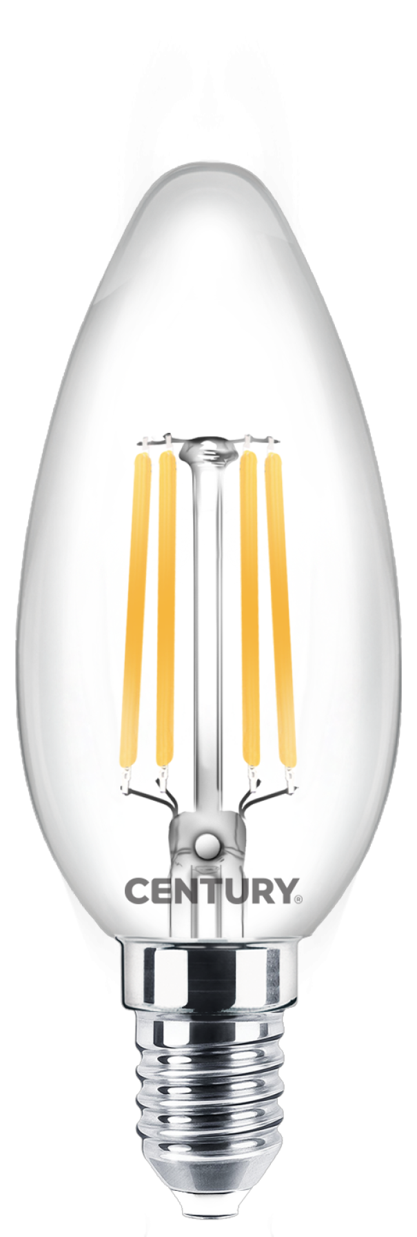 Lampadina candela LED Century attacco E14 6,5W luce naturale 4000K - INM1-071440 01