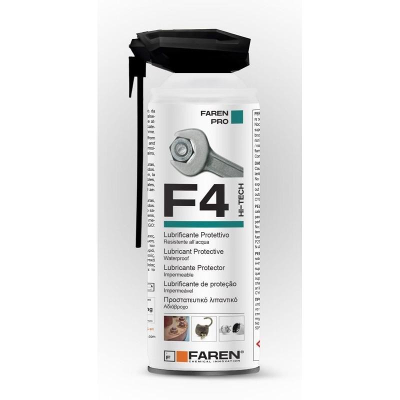 sbloccante lubrificante multiuso Faren spray 400ml protettivo resistente acqua