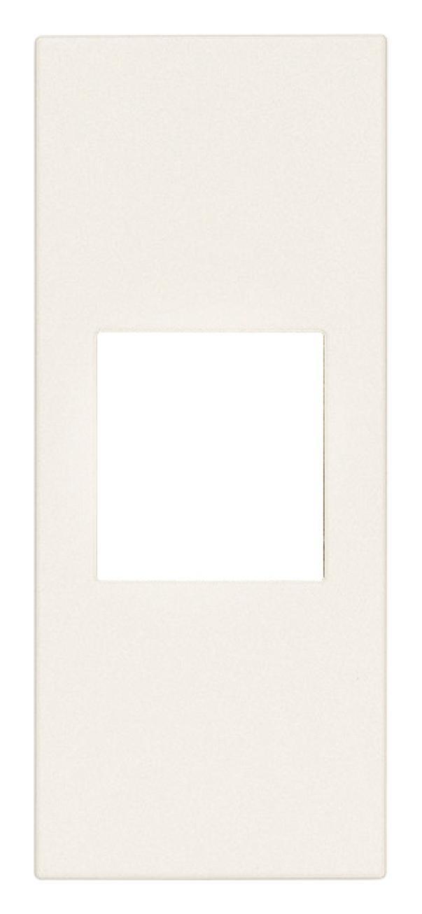 Adattatore keystone bianco Vimar vista frontale compatibile con cablaggi strutturati