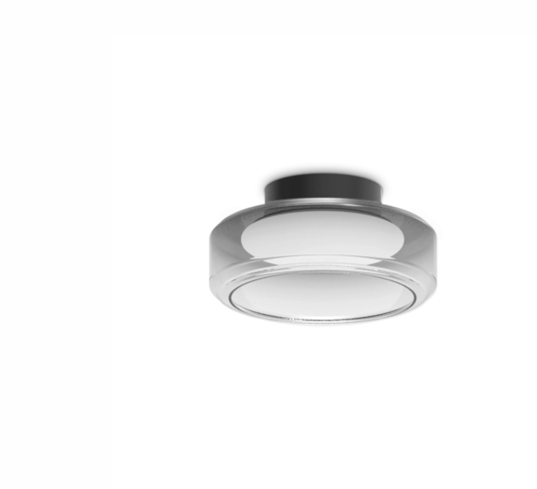 Lampada da soffitto Ideal Lux LED moderna diametro 35 cm luce diffusa