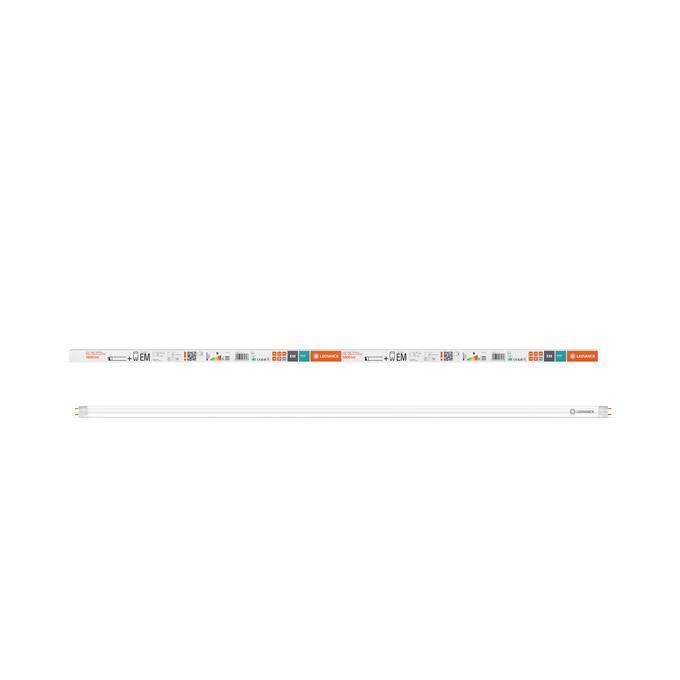 tubo led t8 1200mm ledvance vista frontale con confezione
