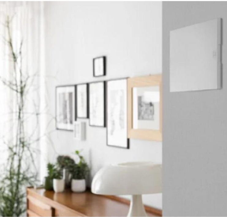 frontale centralino design bianco vista frontale