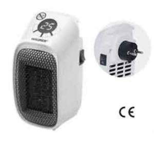 Termoventilatore ceramico compatto 400w  c060134005 portatile