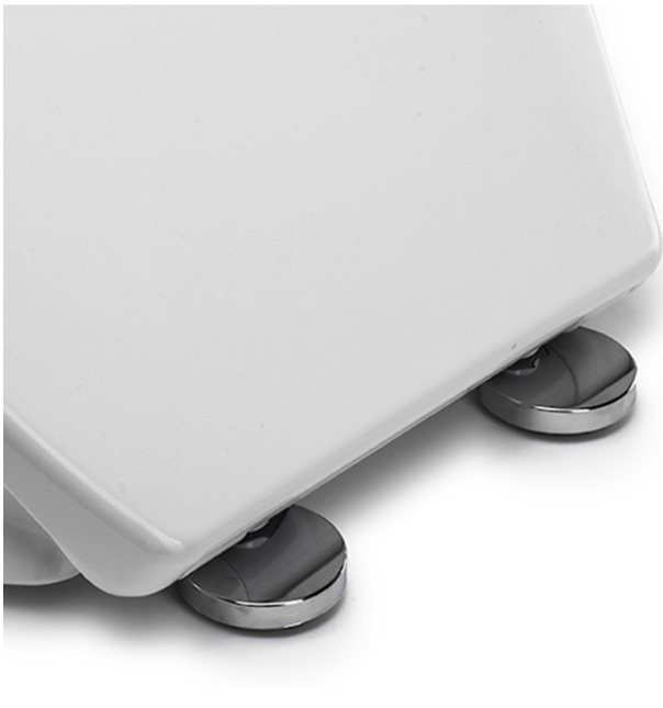 dettaglio cerniere sedile wc con fissaggio rapido