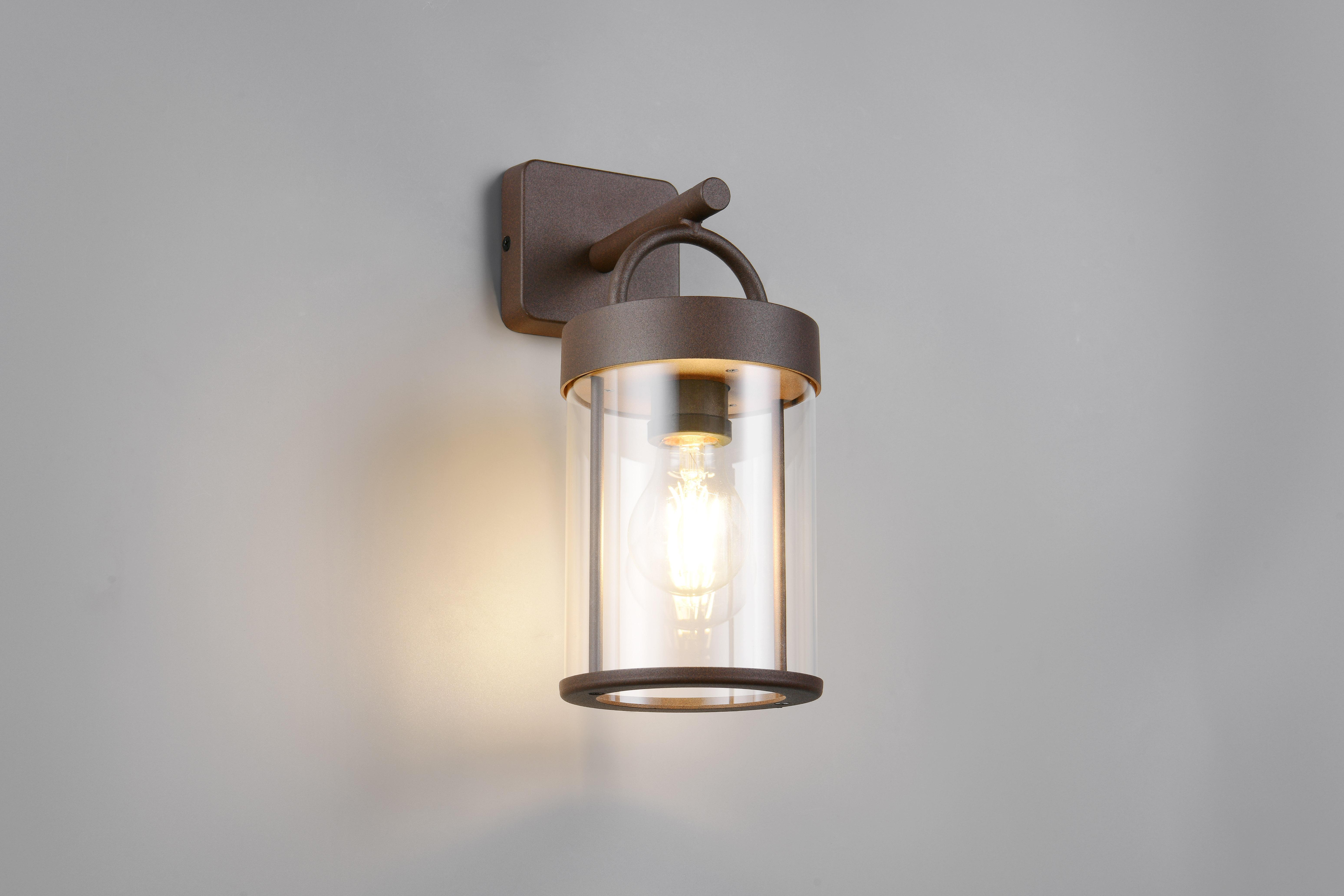 applique da parete esterna almeria con lampadina e27 non inclusa