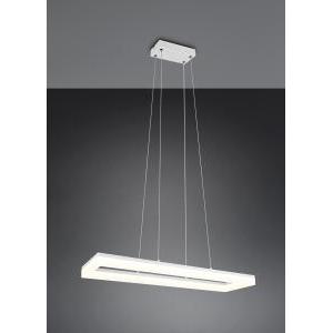 Lampada sospensione led rettangolare bianco opaco  r35771131