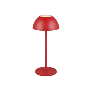 Lampada da tavolo led touch ricaricabile ip54 rossa r54106110