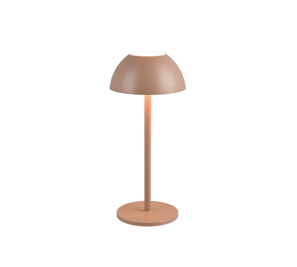 lampada da tavolo led ricaricabile caffu00e8 elegante per interni ed esterni
