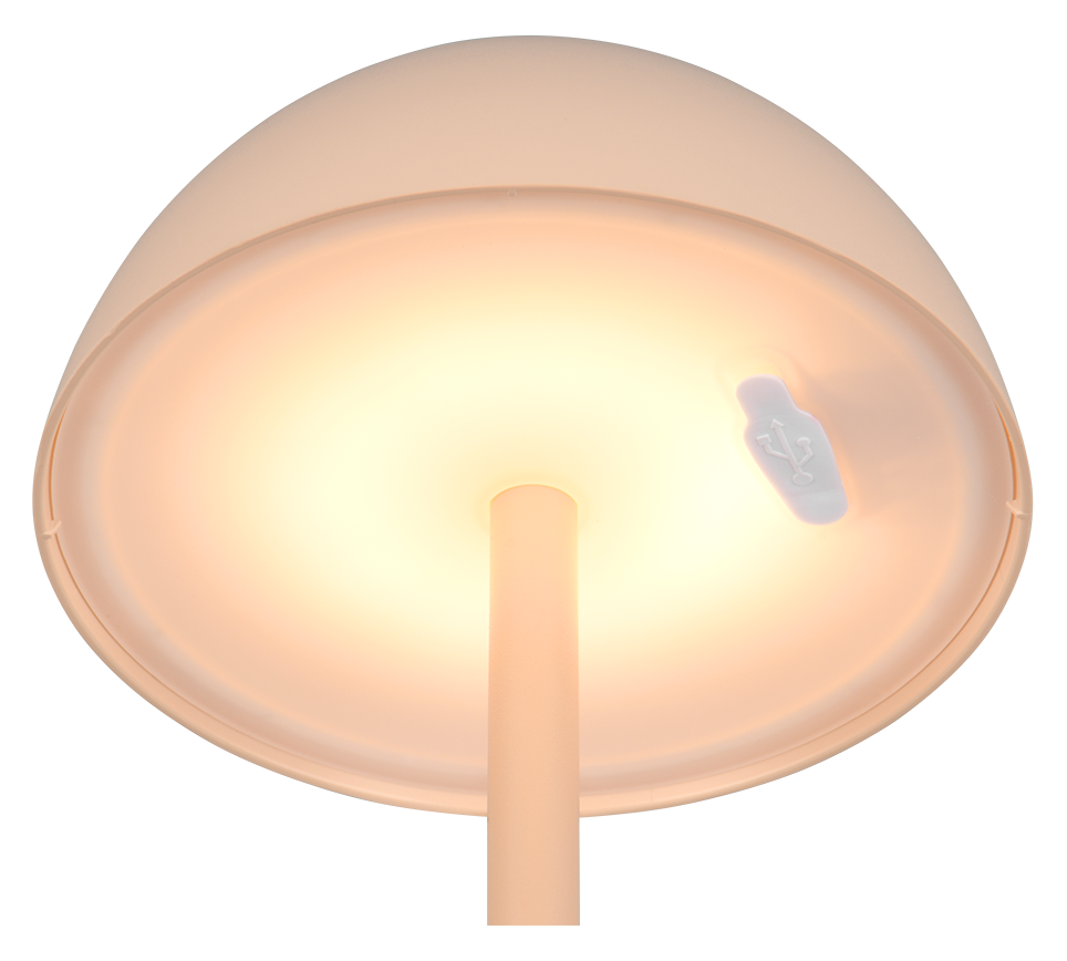 lampada da tavolo led sabbia trio lighting dimensioni 30 cm altezza 13 5 cm diametro