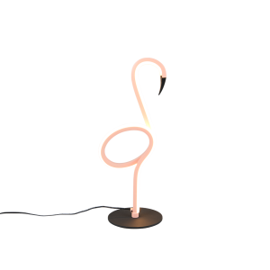 Lampada da tavolo led fenicottero rosa  r54581193 design creativo