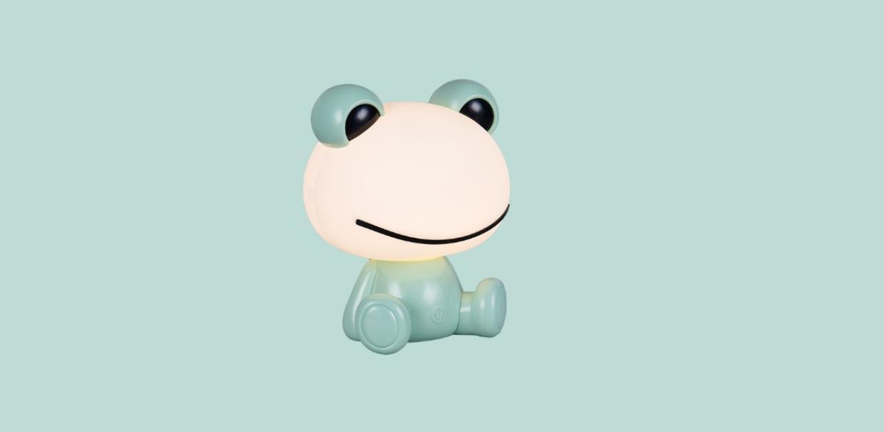 Lampada da tavolo LED u201cHOPPERu201d u2013 Trio Lighting Verde con effetto RGB e touch switch - R57971115 02