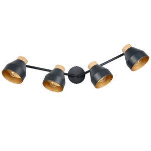 Faretto barra 4 luci orientabili 71 cm trio r81924032