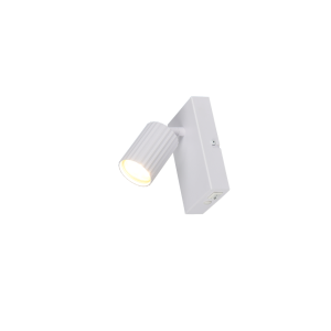 Faretto orientabile metallo bianco opaco trio 867770131 interno