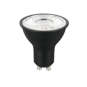 Lampadina led gu10 dimmerabile nero 3,3w 450lm  956-1222