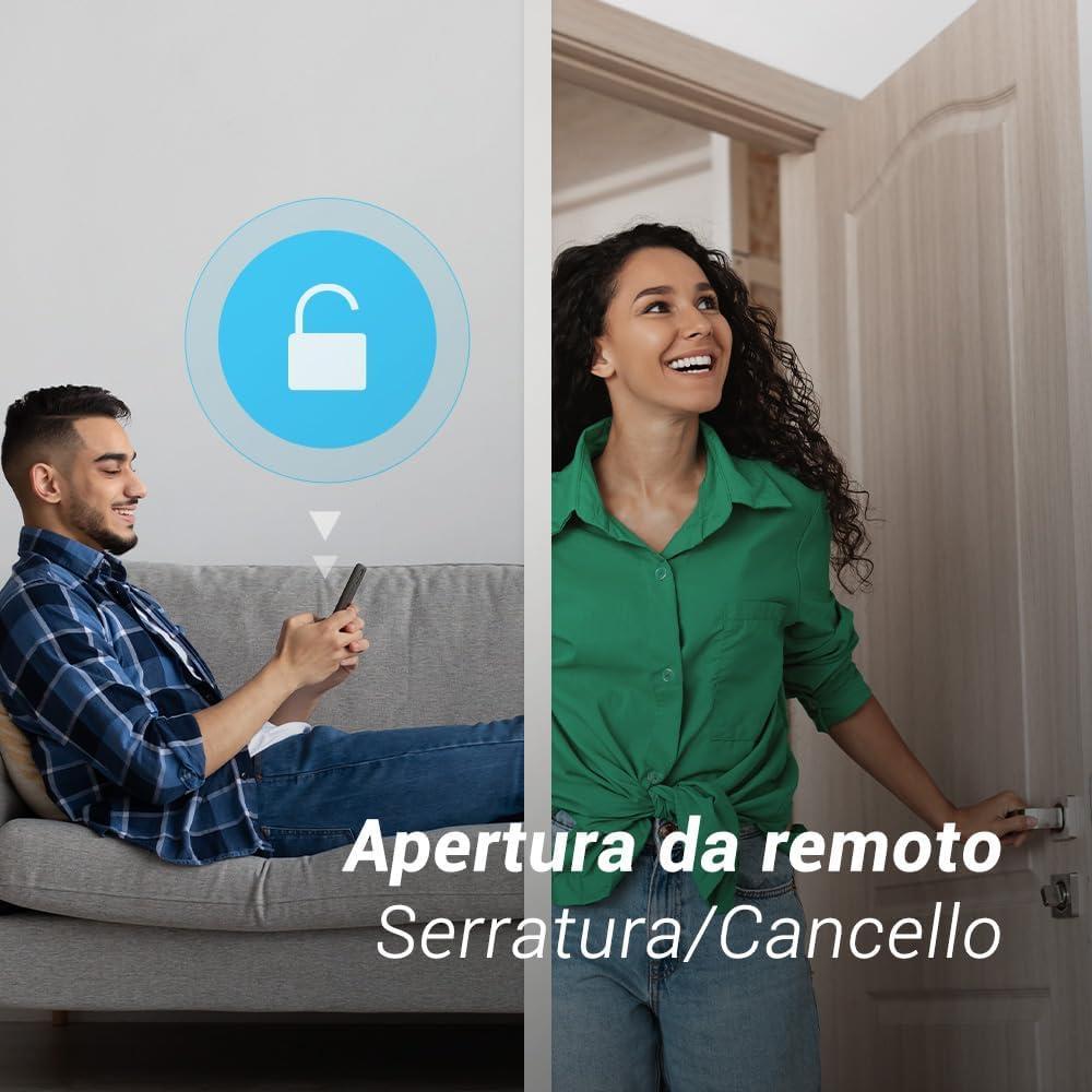 videocitofono touch screen 7 pollici per ingresso casa sicura