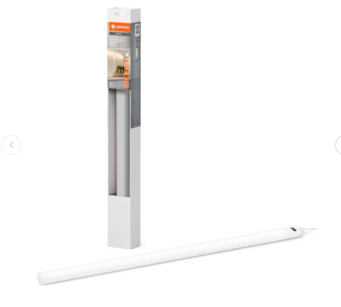 Lampada LED sottopensile sensore bianca 55cm LEDVANCE per cucina e mensole