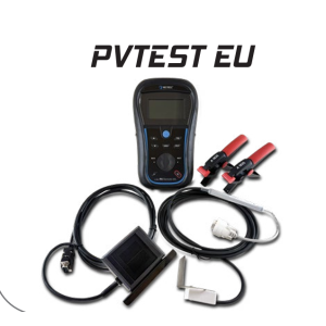 Strumento tester fotovoltaico touchscreen 1500v 40a  pvtesteu misure professionali analisi impianti